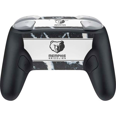 NBA Memphis Grizzlies Marble Nintendo Switch 2 (2025) Pro Controller Skin