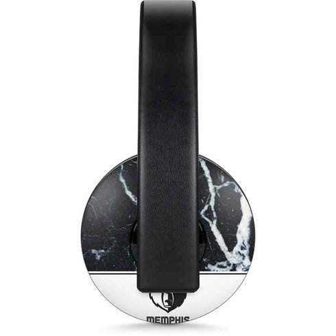 NBA Memphis Grizzlies Marble PlayStation 4 Gold Wireless Headset Skin