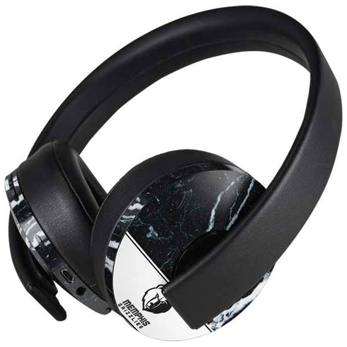 NBA Memphis Grizzlies Marble PlayStation 4 Gold Wireless Headset Skin
