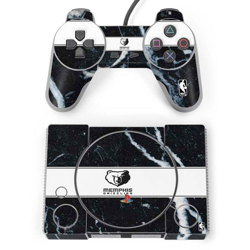 NBA Memphis Grizzlies Marble PlayStation Classic Bundle Skin