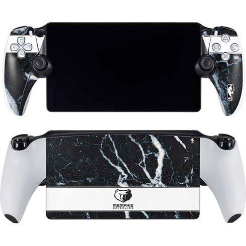 NBA Memphis Grizzlies Marble PlayStation Portal Remote Player Skin