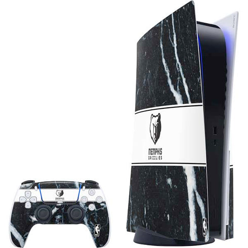 NBA Memphis Grizzlies Marble PlayStation PS5 Skins
