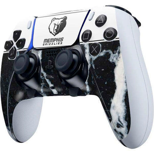 NBA Memphis Grizzlies Marble PS5 DualSense Edge Pro Controller Skin
