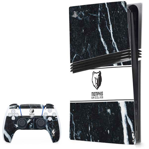 NBA Memphis Grizzlies Marble PlayStation PS5 Skins