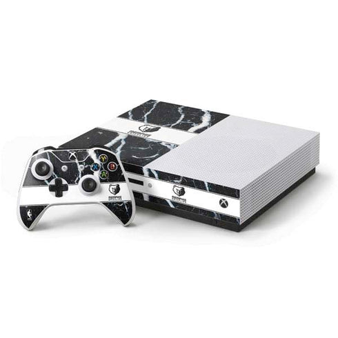 NBA Memphis Grizzlies Marble Xbox One S Console and Controller Bundle Skin