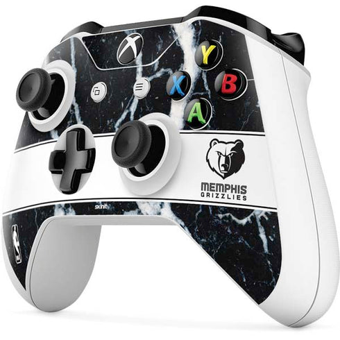 NBA Memphis Grizzlies Marble Xbox One S Controller Skin