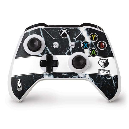 NBA Memphis Grizzlies Marble Xbox One S Controller Skin