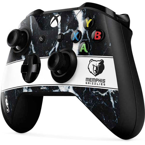 NBA Memphis Grizzlies Marble Xbox One X Controller Skin
