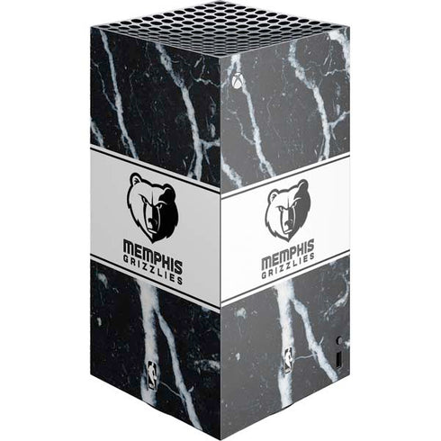 NBA Memphis Grizzlies Marble XBox Series X Digital Edition Console Skin