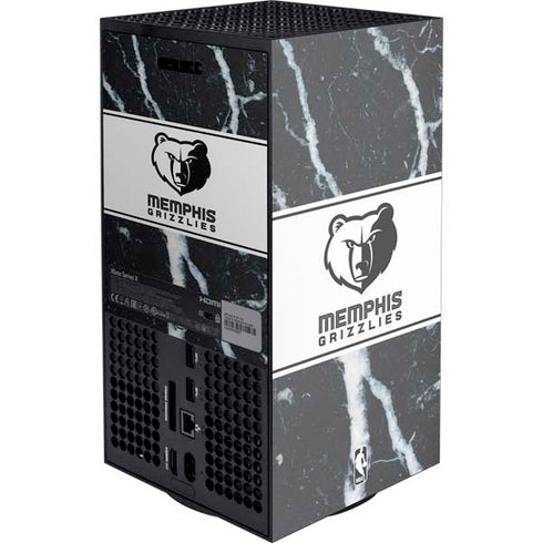 NBA Memphis Grizzlies Marble XBox Series X Digital Edition Console Skin