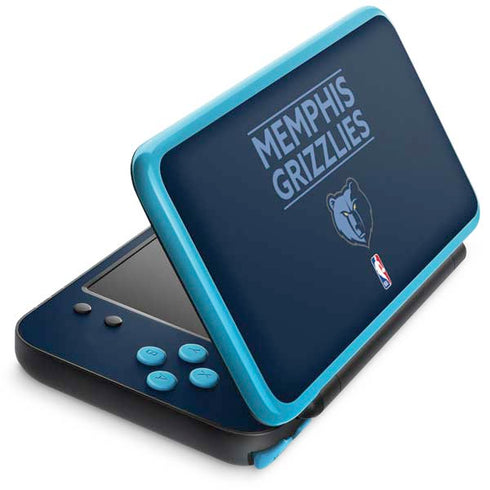NBA Memphis Grizzlies Standard - Blue Nintendo 2DS XL (2017) Skin