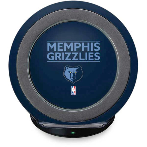 NBA Memphis Grizzlies Standard - Blue Fast Charge Wireless Charging Stand Skin