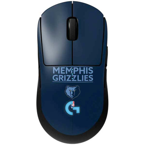 NBA Memphis Grizzlies Standard - Blue G Pro Wireless Gaming Mouse Skin