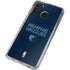NBA Memphis Grizzlies Standard - Blue Galaxy A21 Clear Case