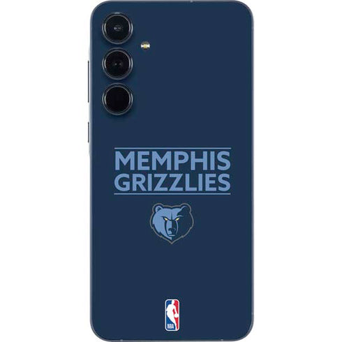 NBA Memphis Grizzlies Standard -  Blue Galaxy A35 5G Skin