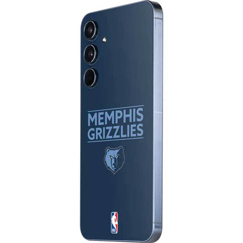 NBA Memphis Grizzlies Standard -  Blue Galaxy A35 5G Skin
