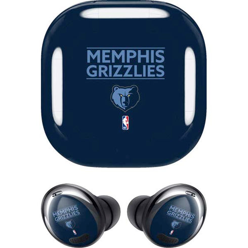 NBA Memphis Grizzlies Standard -  Blue Galaxy Buds Pro Skin
