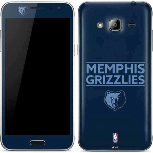 NBA Memphis Grizzlies Standard - Blue Galaxy J3 Skin