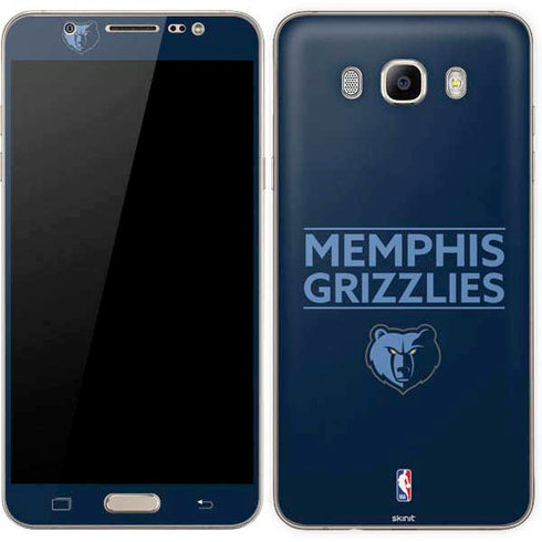 NBA Memphis Grizzlies Standard - Blue Galaxy J7 Skin