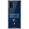 NBA Memphis Grizzlies Standard - Blue Galaxy Note20 5G Clear Case