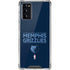 NBA Memphis Grizzlies Standard - Blue Galaxy Note20 5G Clear Case