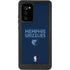 NBA Memphis Grizzlies Standard - Blue Galaxy Note20 5G Waterproof Case