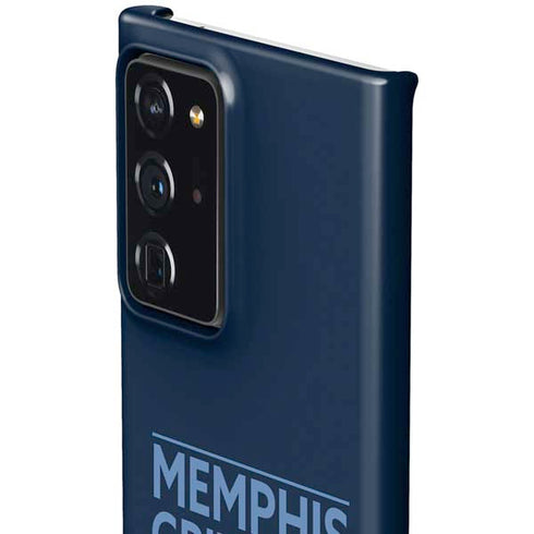 NBA Memphis Grizzlies Standard - Blue Galaxy Note20 Ultra 5G Lite Case