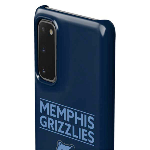 NBA Memphis Grizzlies Standard - Blue Galaxy S20 Lite Case