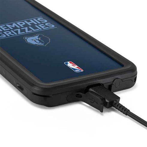 NBA Memphis Grizzlies Standard - Blue Galaxy S20 Plus Waterproof Case