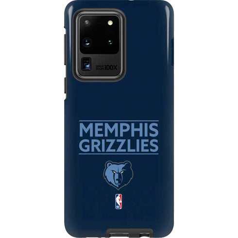 NBA Memphis Grizzlies Standard - Blue Galaxy S20 Ultra 5G Pro Case