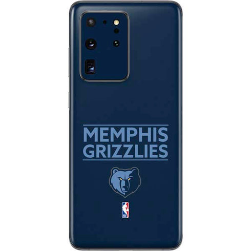 NBA Memphis Grizzlies Standard - Blue Galaxy S20 Ultra 5G Skin