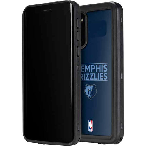 NBA Memphis Grizzlies Standard - Blue Galaxy S20 Waterproof Case