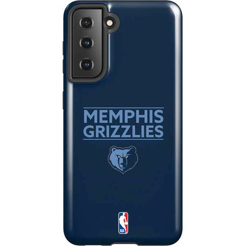 NBA Memphis Grizzlies Standard - Blue Galaxy S21 5G Pro Case