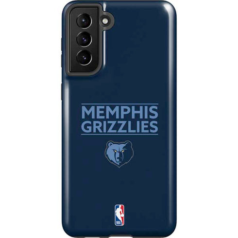 NBA Memphis Grizzlies Standard - Blue Galaxy S21 FE Pro Case