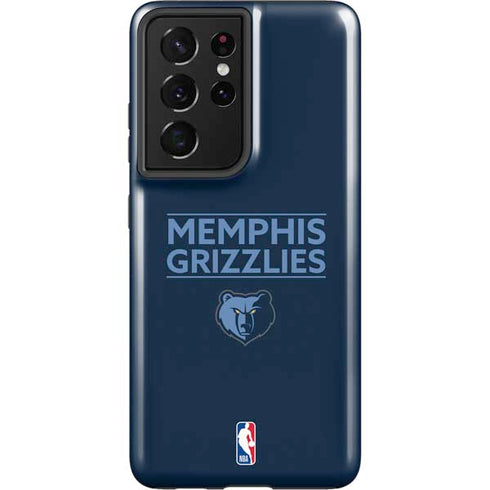 NBA Memphis Grizzlies Standard - Blue Galaxy S21 Ultra 5G Pro Case