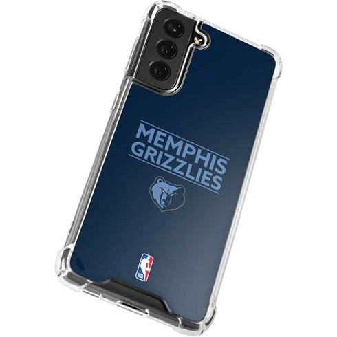 NBA Memphis Grizzlies Standard - Blue Galaxy S22 Plus Clear Case
