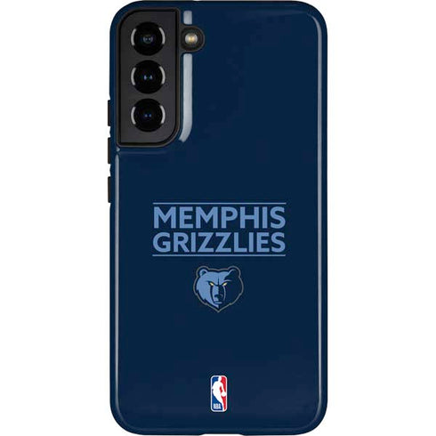 NBA Memphis Grizzlies Standard - Blue Galaxy S22 Plus Pro Case