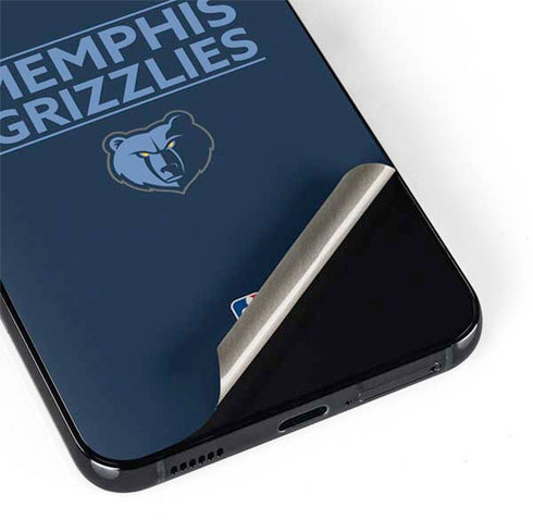 NBA Memphis Grizzlies Standard - Blue Galaxy S22 Plus Skin