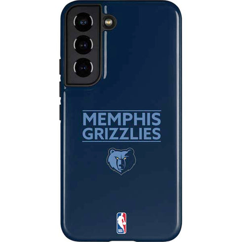 NBA Memphis Grizzlies Standard - Blue Galaxy S22 Pro Case