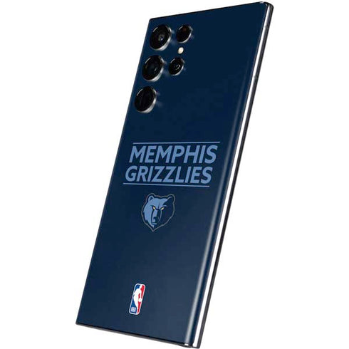 NBA Memphis Grizzlies Standard - Blue Galaxy S22 Ultra Skin