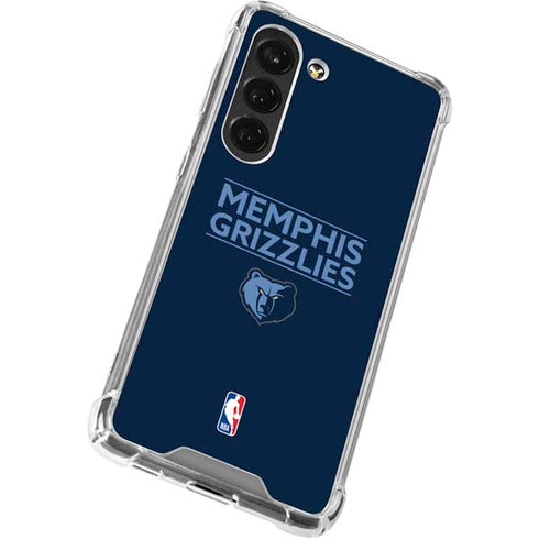 NBA Memphis Grizzlies Standard - Blue Galaxy S23 Clear Case