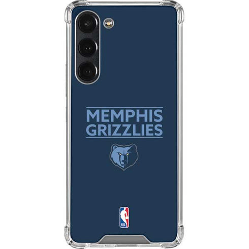 NBA Memphis Grizzlies Standard - Blue Galaxy S23 Plus Clear Case