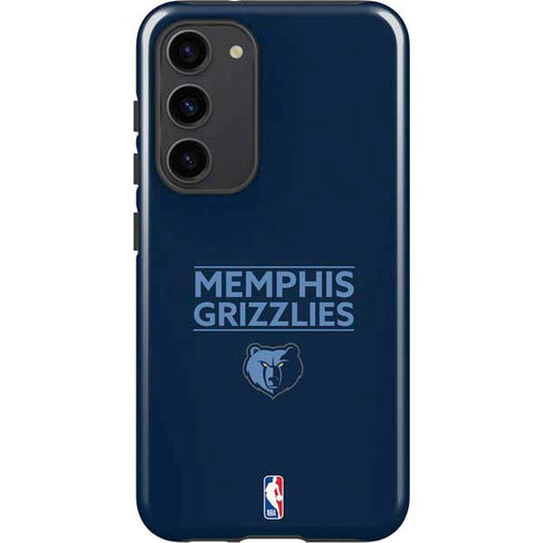 NBA Memphis Grizzlies Standard - Blue Galaxy S23 Plus Pro Case