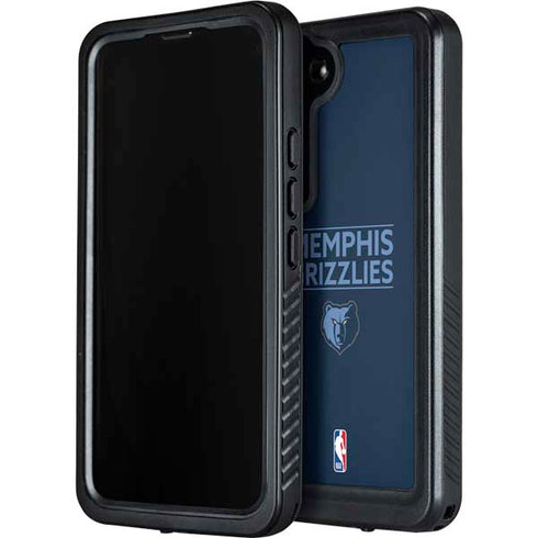 NBA Memphis Grizzlies Standard - Blue Galaxy S23 Plus Waterproof Case