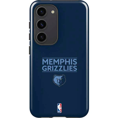 NBA Memphis Grizzlies Standard - Blue Galaxy S23 Pro Case