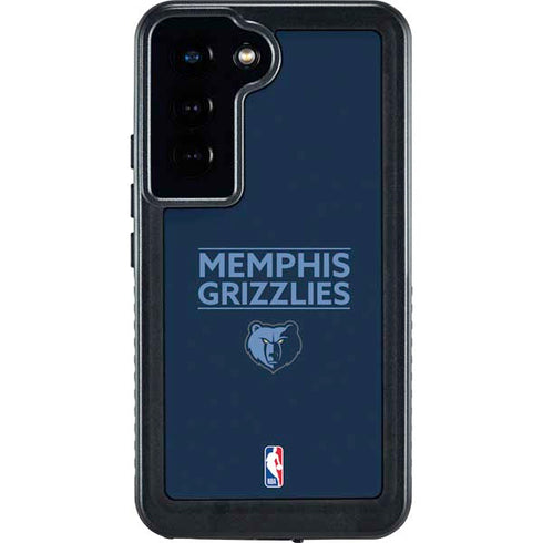 NBA Memphis Grizzlies Standard - Blue Galaxy S23 Waterproof Case