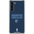 NBA Memphis Grizzlies Standard - Blue Galaxy S24 FE Clear Case