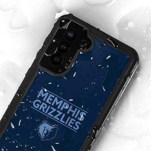 NBA Memphis Grizzlies Standard -  Blue Galaxy S24 Plus Waterproof Case