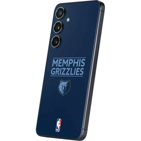 NBA Memphis Grizzlies Standard - Blue Galaxy S25 Skin