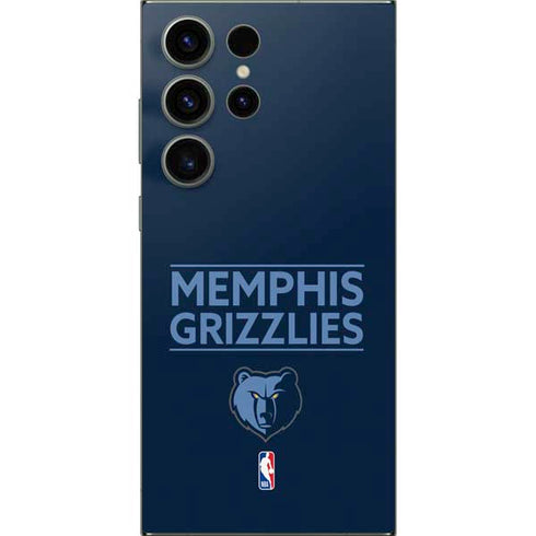NBA Memphis Grizzlies Standard - Blue Galaxy S25 Ultra Skin